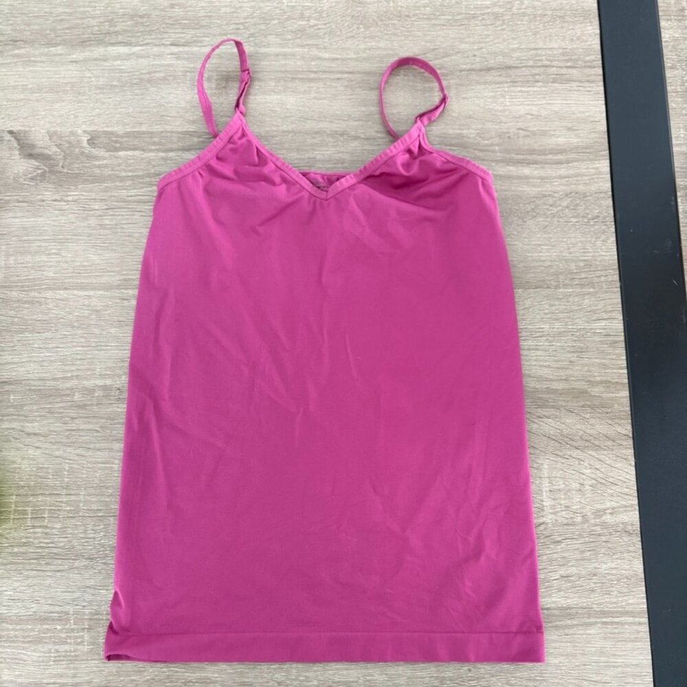 Modern Movement Pink Cami Tank Top | Adjustable Straps | Size L